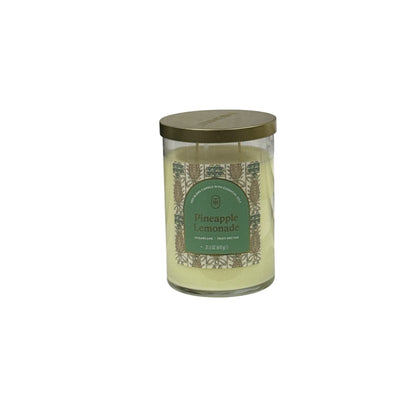 Threshold Pineapple Lemonade Soy Blend Candle With Essential Oils 21.5oz