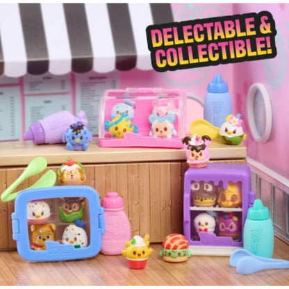 Disney Munchlings Mini Display With 4 Mystery Figures Series 1 Scented Collectible Set