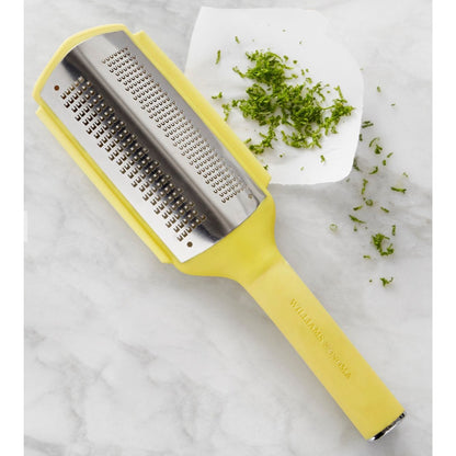 Williams Sonoma Yellow Citrus Press & Zester Grater Set Durable Kitchen Tools For Easy Juicing & Zesting
