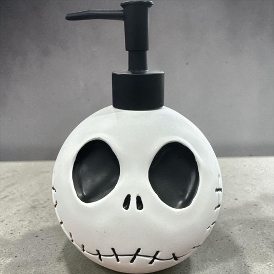 Jack Skellington Ceramic Soap Dispenser Or Lotion Pump Disney Nightmare Before Christmas Design