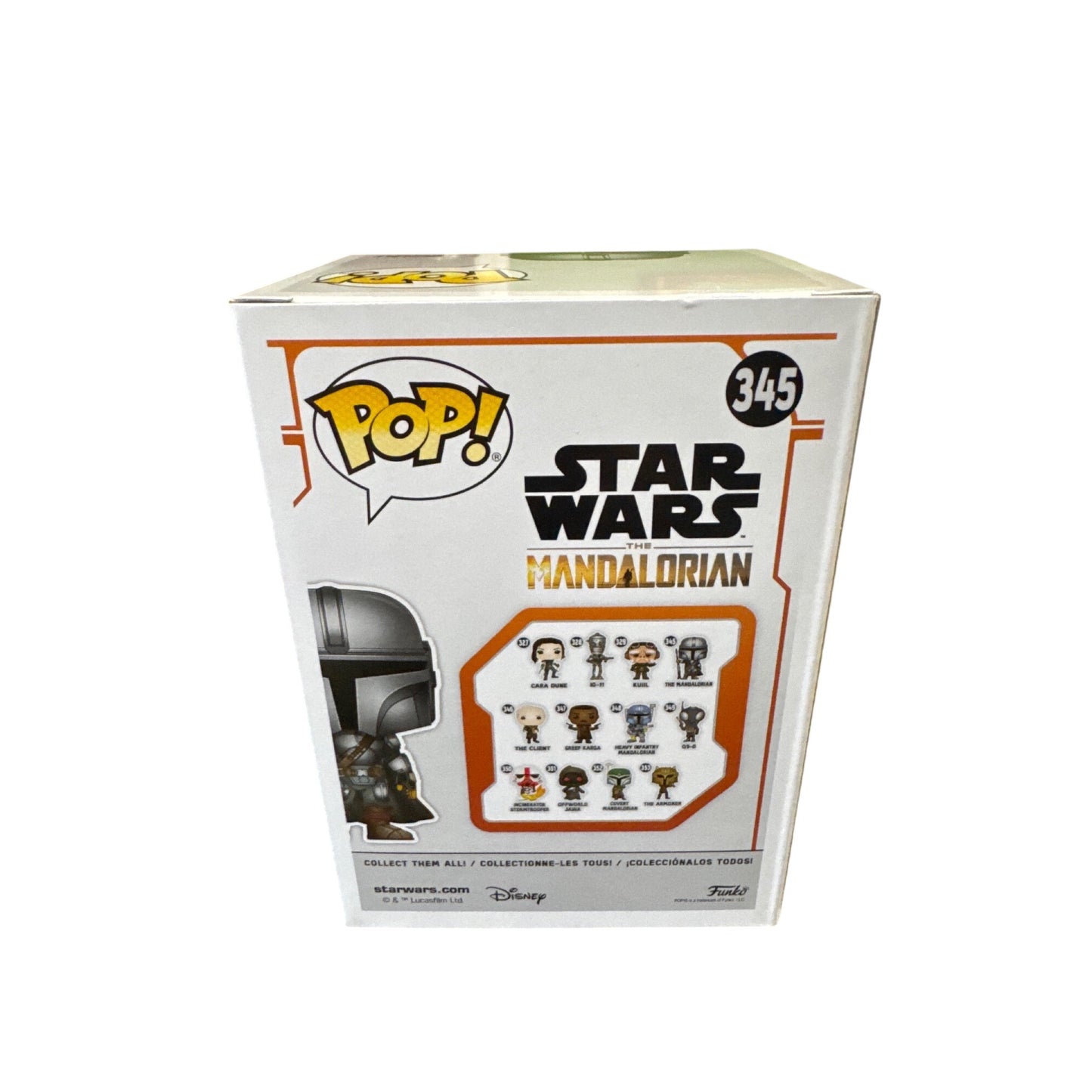 Funko Pop! Star Wars The Mandalorian #345 Bobble-Head Vinyl Figure Collectible