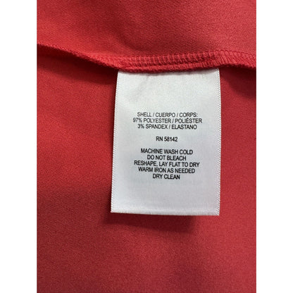 Red Donna Morgan A-Line Short Sleeve Dress US Size 8
