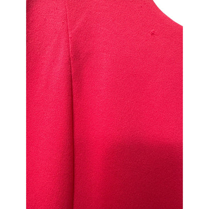 Red Donna Morgan A-Line Short Sleeve Dress US Size 8