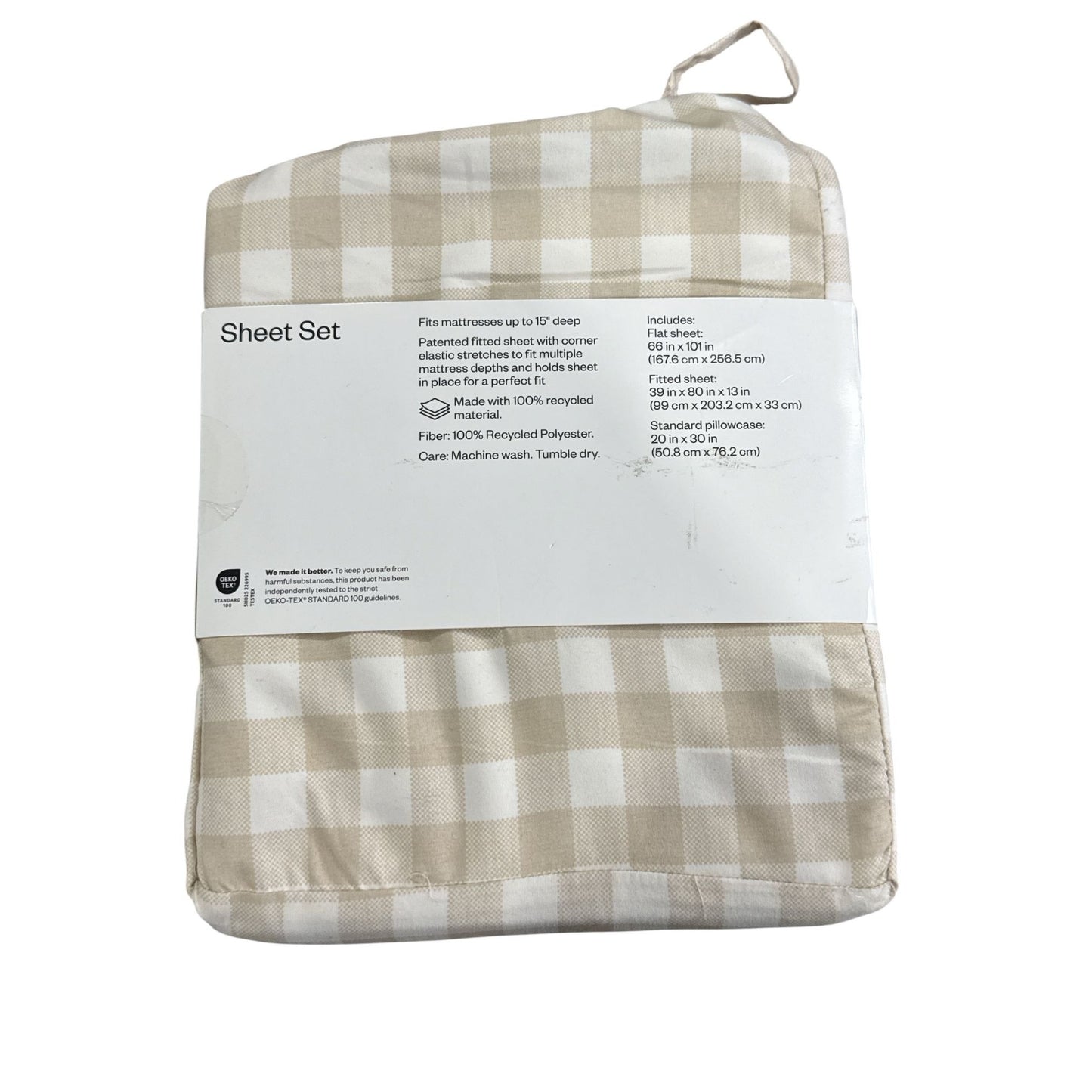 Home Essentials Bundle: Twin XL Sheet, Set 2 Chenille Bath Rugs, Hair Catcher, & LED Lamp