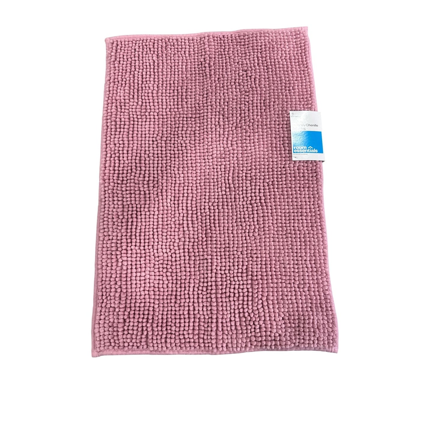 Home Essentials Bundle: Twin XL Sheet, Set 2 Chenille Bath Rugs, Hair Catcher, & LED Lamp