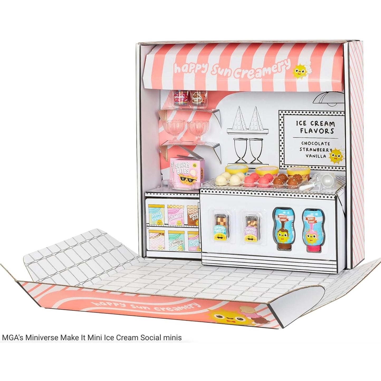 MGA's Miniverse Make It Mini Ice Cream Social Mini Collectibles