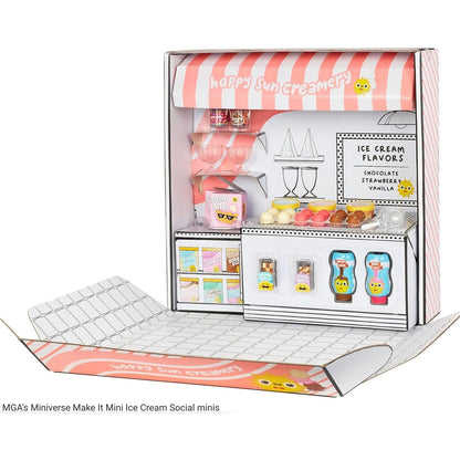 MGA's Miniverse Make It Mini Ice Cream Social Mini Collectibles