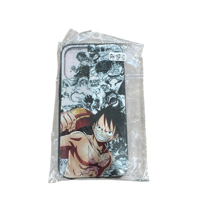 One Piece Anime iPhone 15 Pro Case With Durable Manga Art Design