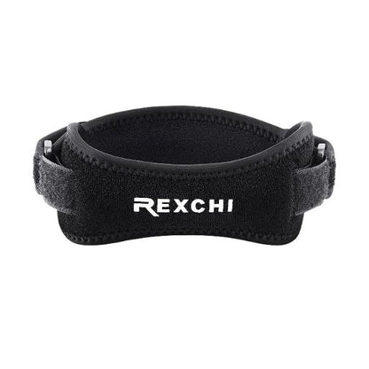 Rexchi Black Patella Tendon Knee Strap 2 - Pack, Knee Pain Relief Support Brace
