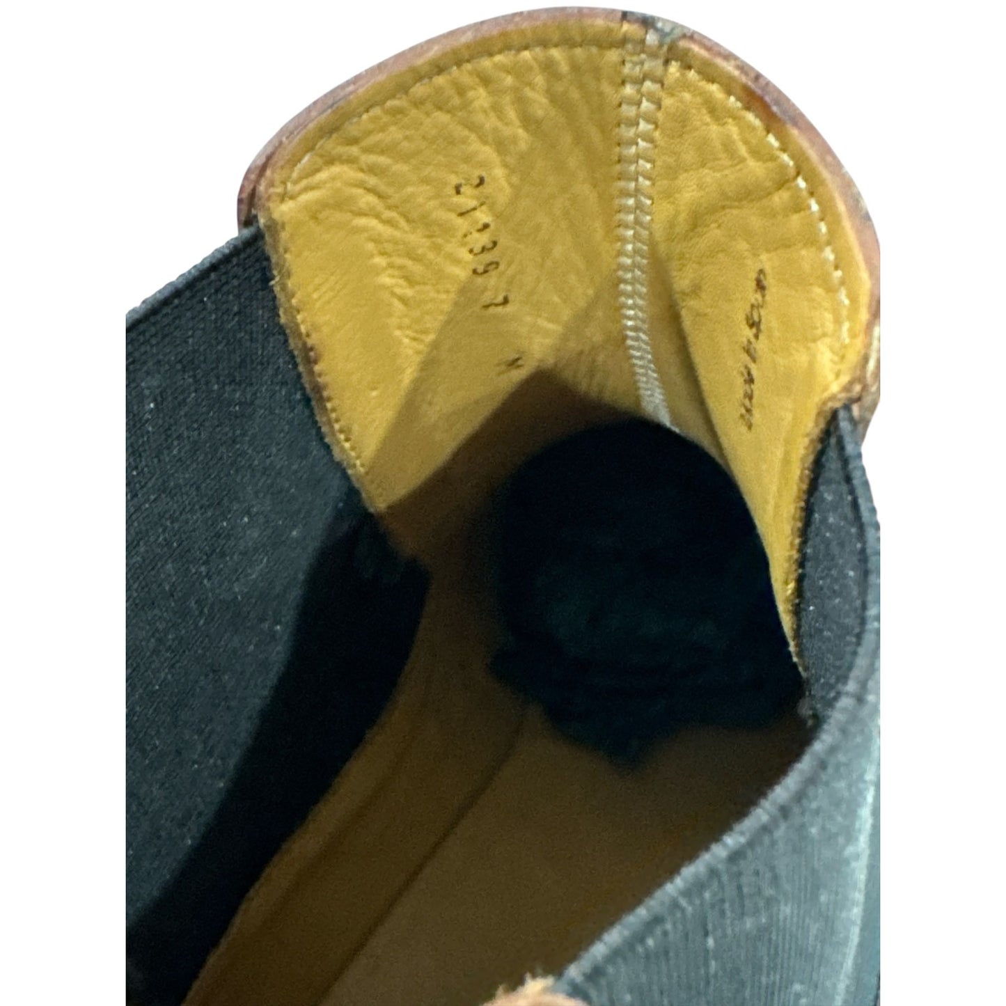 Magnanni DiVersa Men's Leather Chelsea Boots Brown Slip-On Made In Spain Size 7M
