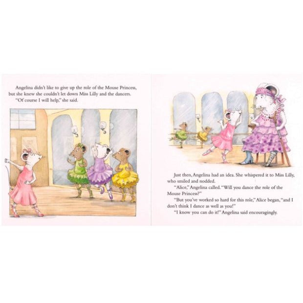 Angelina Ballerina Box Of Adventures 8 Board Books Ages 2-8 Simon Spotlight