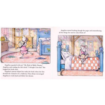 Angelina Ballerina Box Of Adventures 8 Board Books Ages 2-8 Simon Spotlight