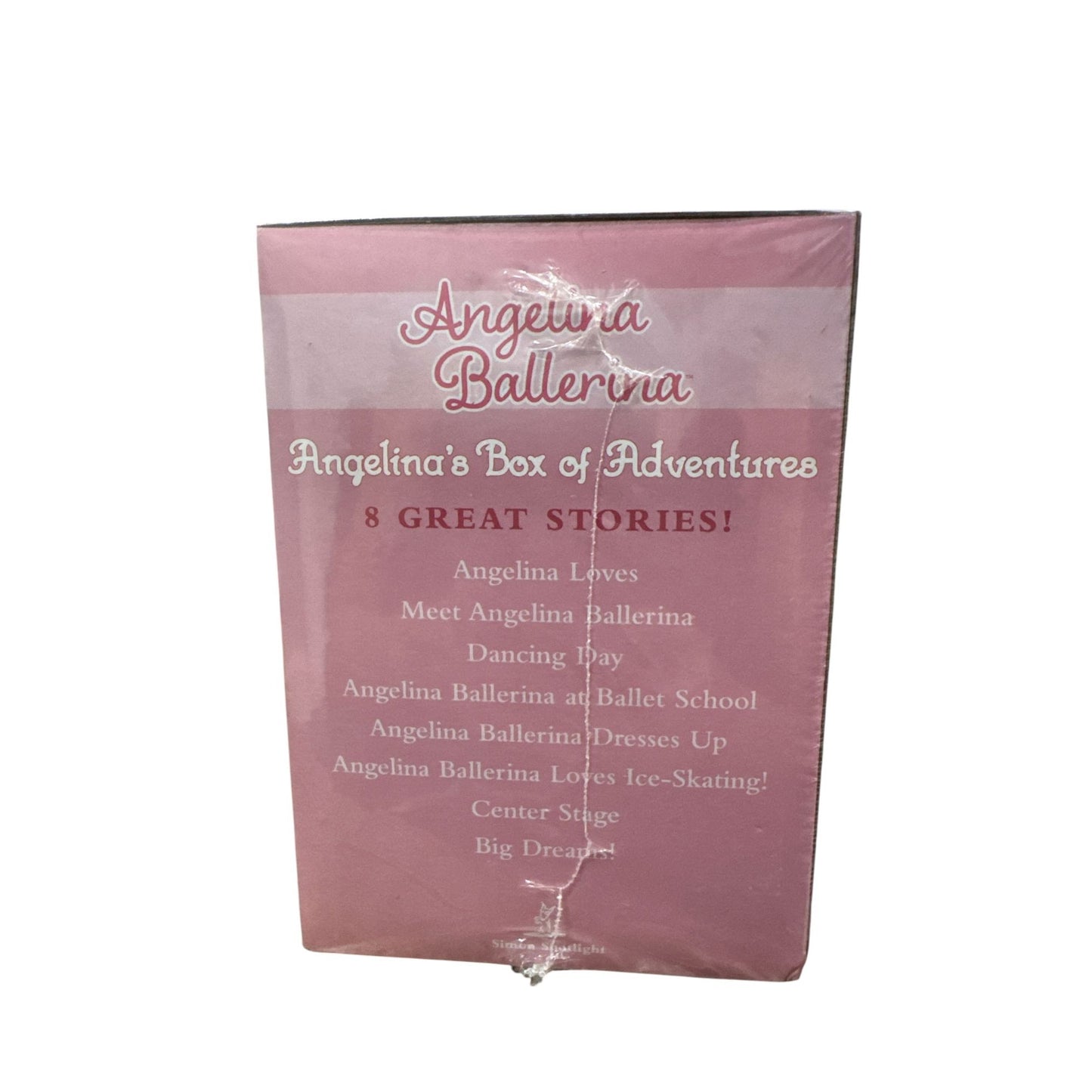 Angelina Ballerina Box Of Adventures 8 Board Books Ages 2-8 Simon Spotlight