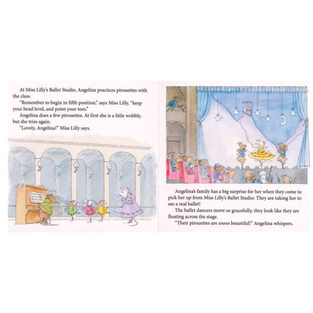 Angelina Ballerina Box Of Adventures 8 Board Books Ages 2-8 Simon Spotlight