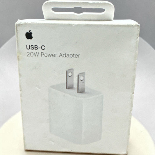 Apple USB-C 20W Power Adapter In Original Box For Fast Charging Devices