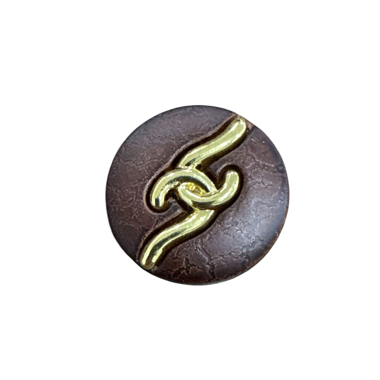 49pcs Vintage Gold Knot Buttons Set In Black, White & Brown - Various Sizes - Elegant & Durable Design