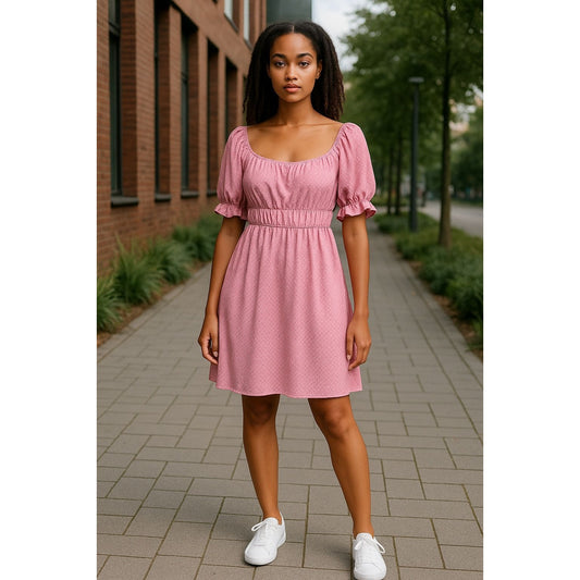 VELVET TORCH Women's Pink Dress SMALL
