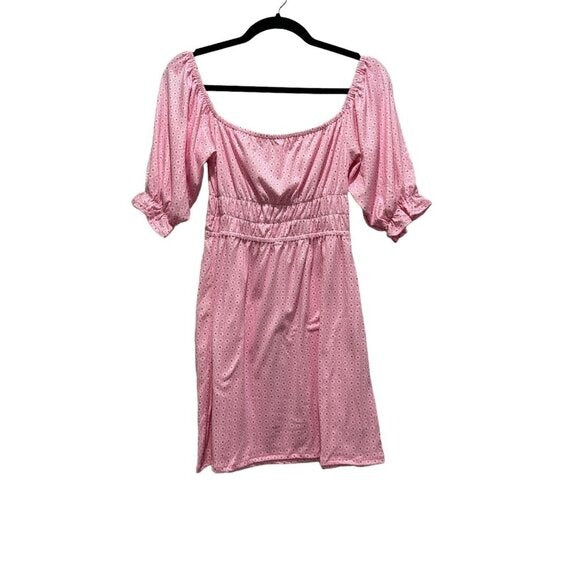 VELVET TORCH Women's Pink Dress SMALL