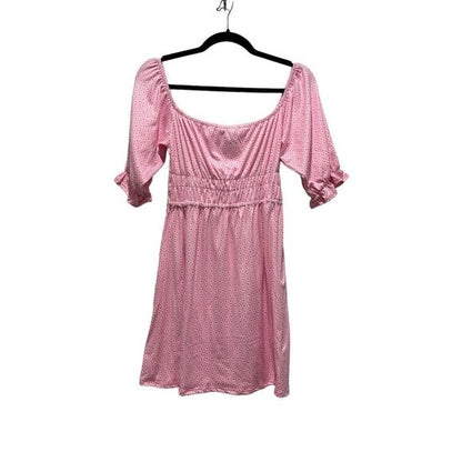 VELVET TORCH Women's Pink Dress SMALL