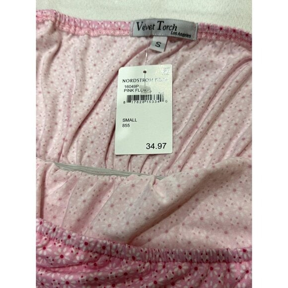 VELVET TORCH Women's Pink Dress SMALL