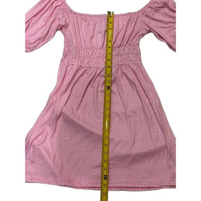 VELVET TORCH Women's Pink Dress SMALL