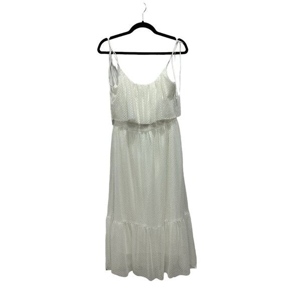 LULUS Women's White Spring23 Lace Dress SMALL