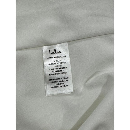 LULUS Women's White Spring23 Lace Dress SMALL