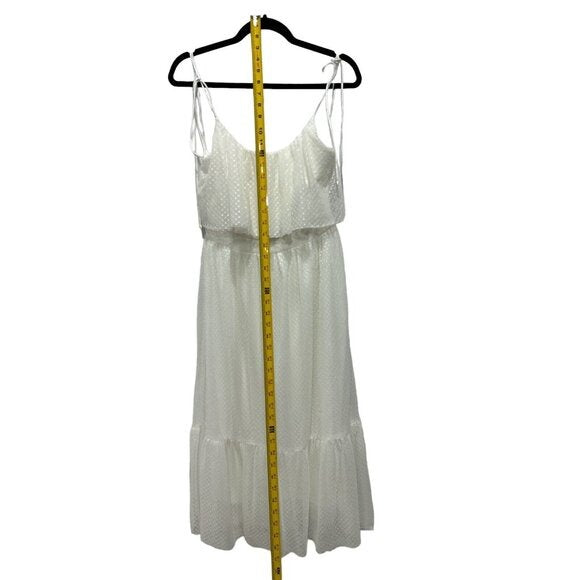 LULUS Women's White Spring23 Lace Dress SMALL