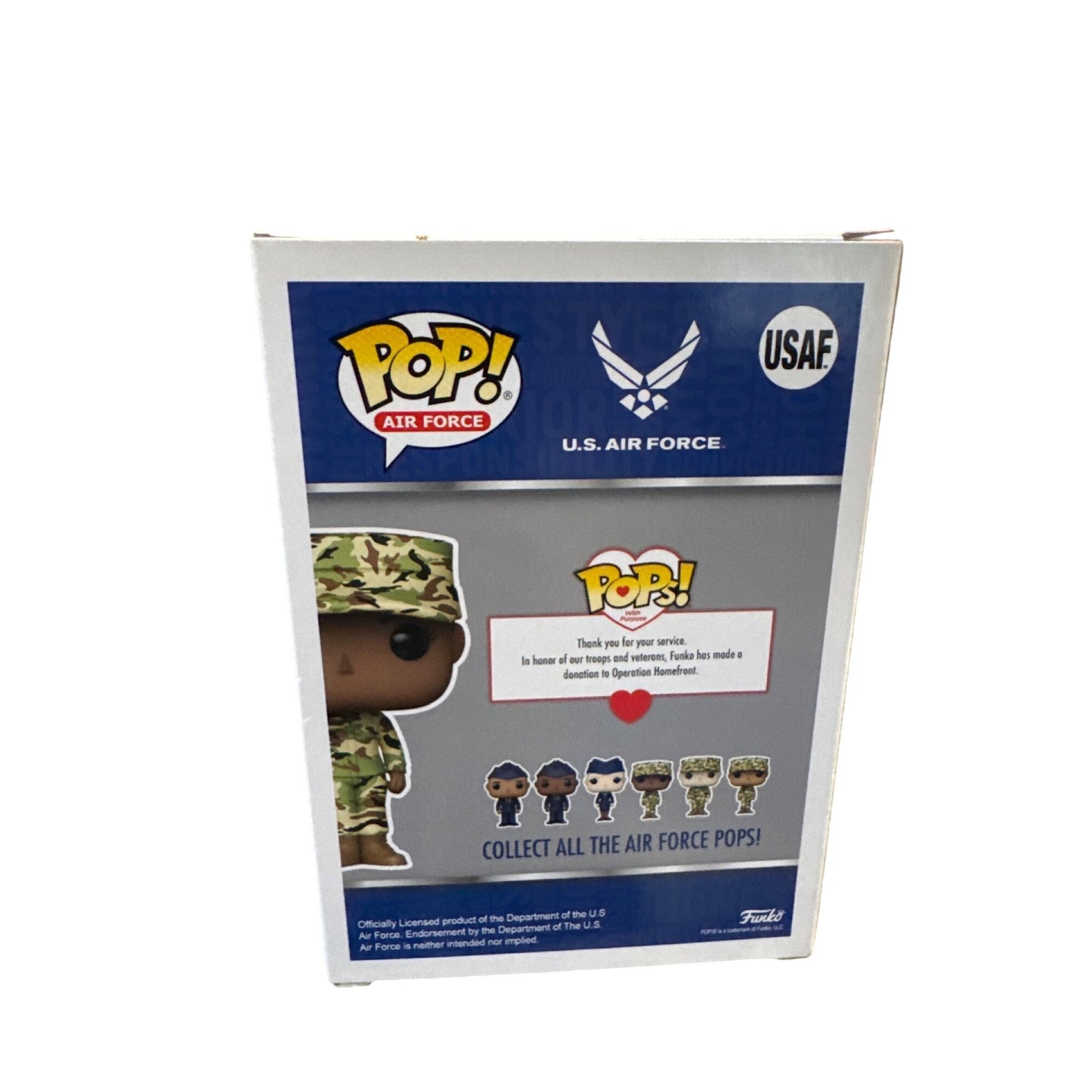 Pop! Air Force Airman Vinyl Figure Collectible USAF Camouflage Uniform