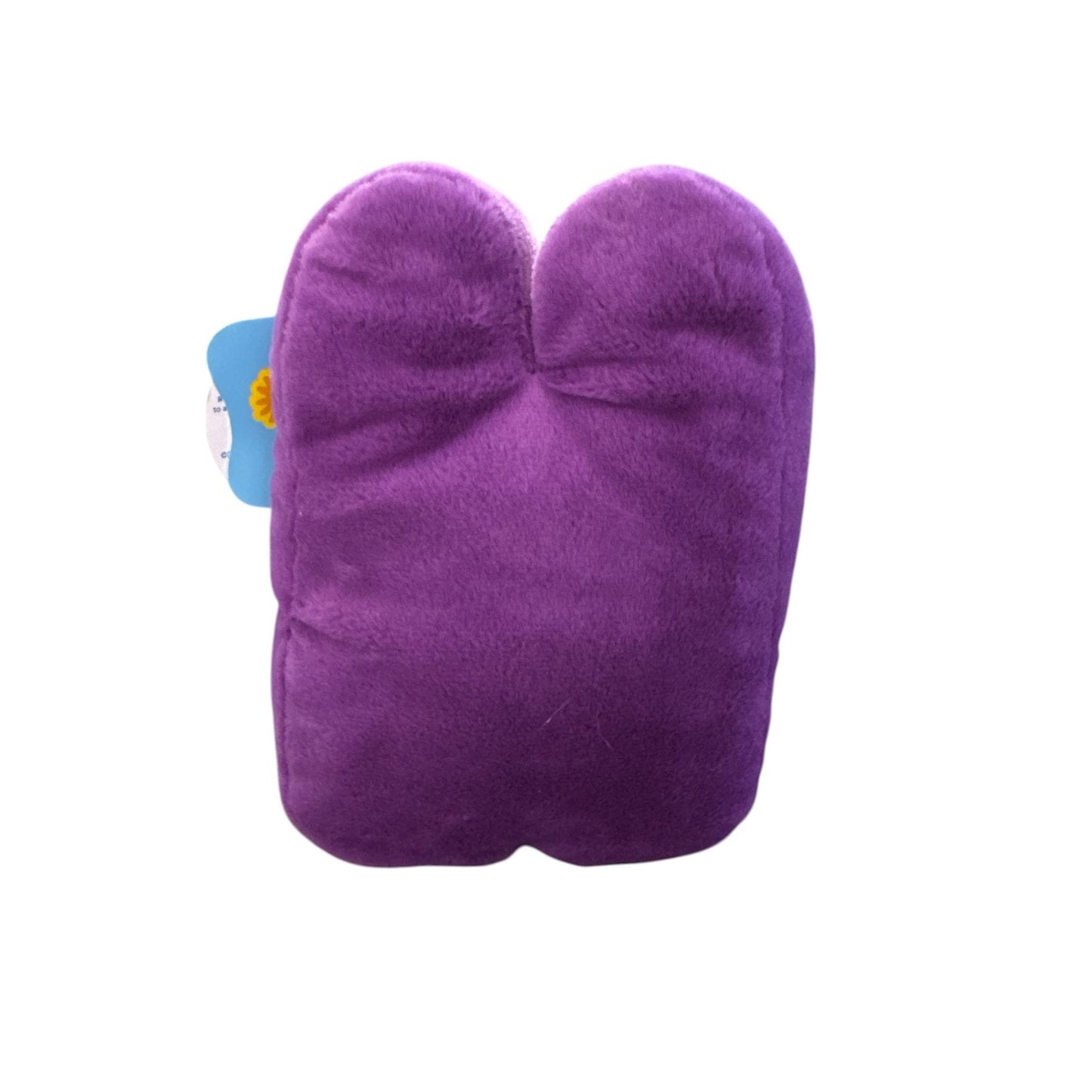 Giggle Scope Plush Purple Smiling Characters With Wooden Feet 8" Soft Toy