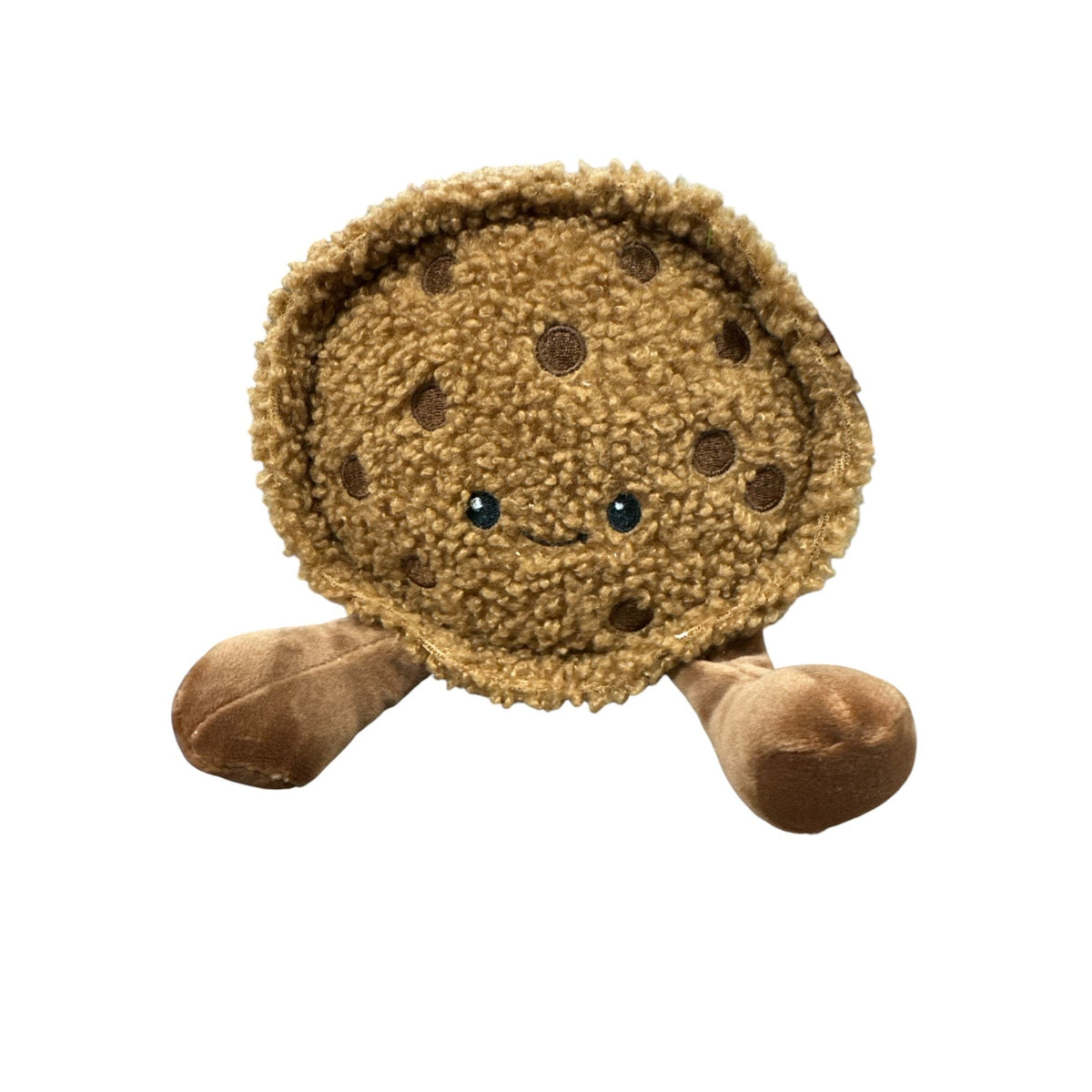 Gigglescape Chocolate Chip Cookie Plush Toy Ages 1+ Soft Textured Stuffed Animal With Legs