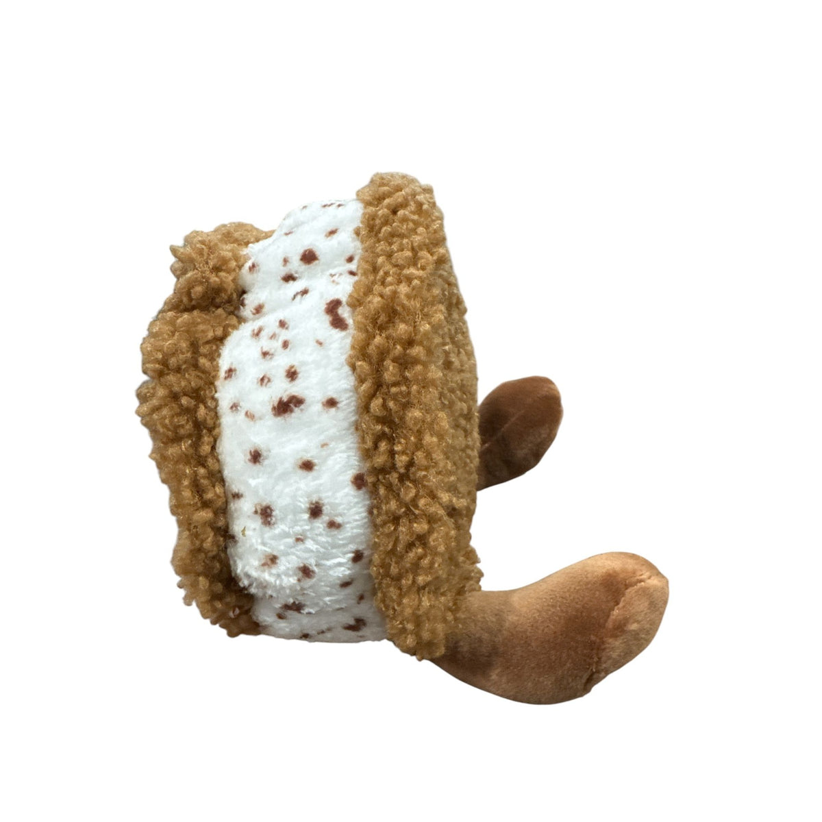 Gigglescape Chocolate Chip Cookie Plush Toy Ages 1+ Soft Textured Stuffed Animal With Legs
