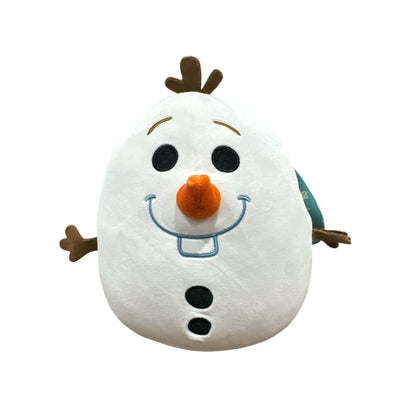 Disney Squishmallows Olaf Plush Toy 8" Soft Stuffed Snowman Collectible
