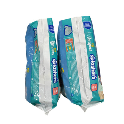 Pampers Splashers Swim Diapers Size:4 20-33 Lbs - 11 Count Each 2 Packs