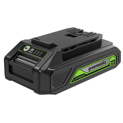 Greenworks 24V 2.0Ah Lithium-Ion Battery With USB Port LED Indicator 48Wh