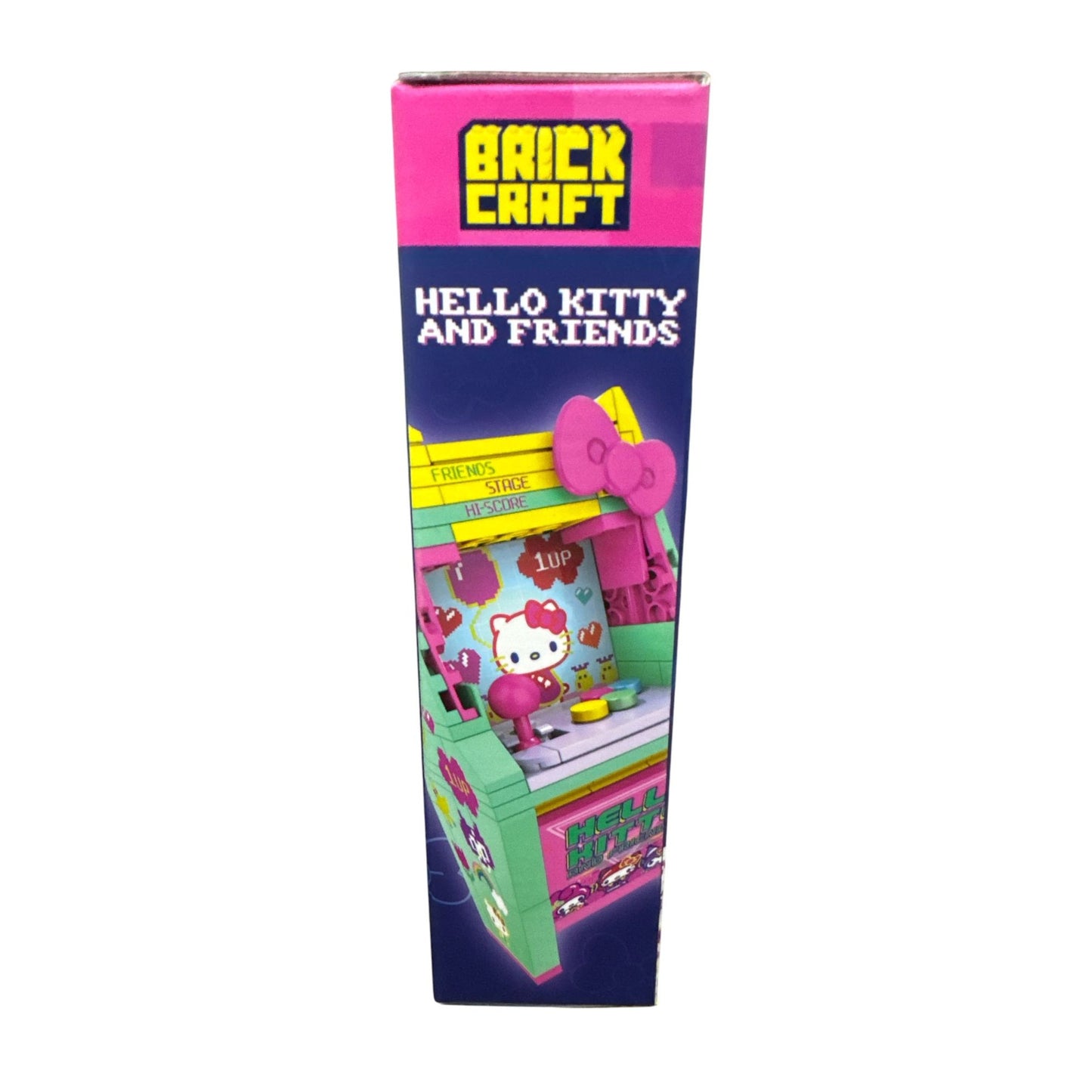Hello Kitty & Friends Brick Craft Arcade Building Set 102 Pieces Includes Stickers Ages 12+