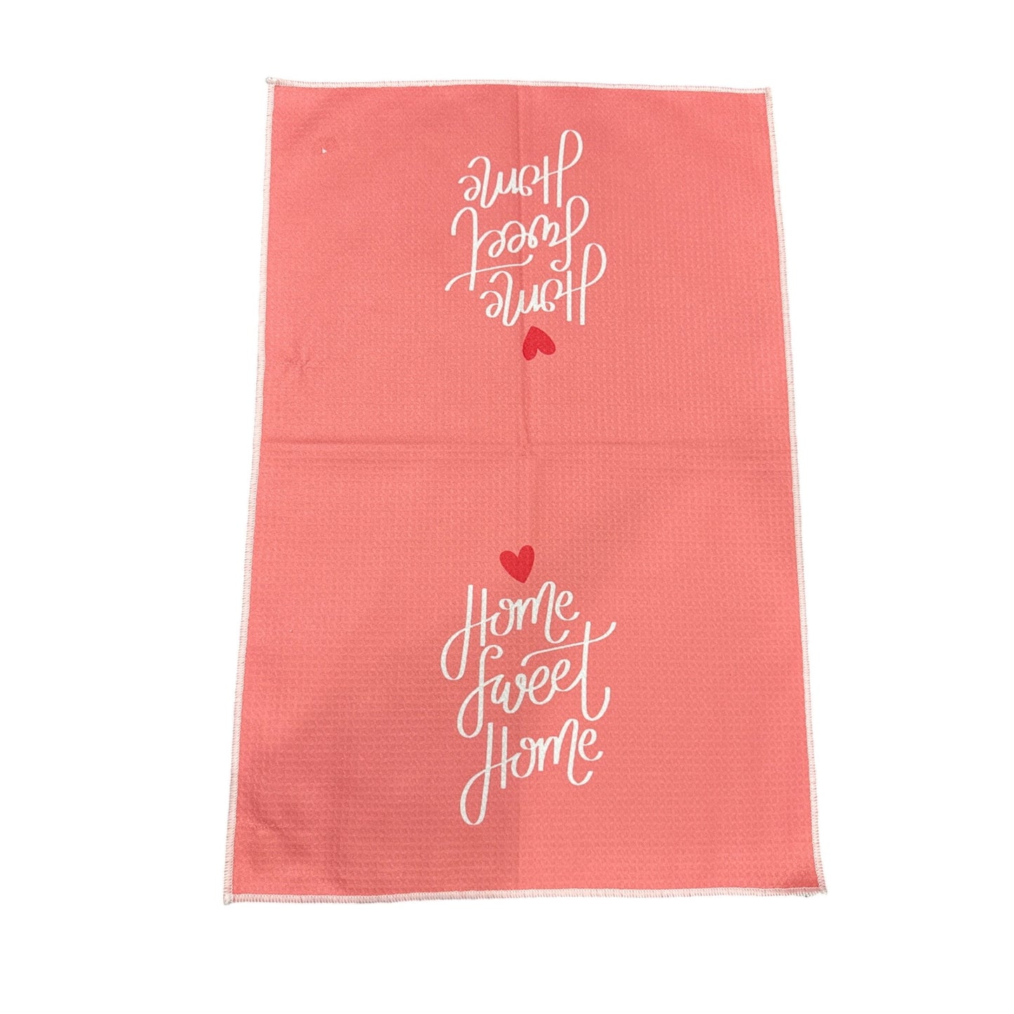 Floral & Home Sweet Home Microfiber Kitchen Towels Set Of 4