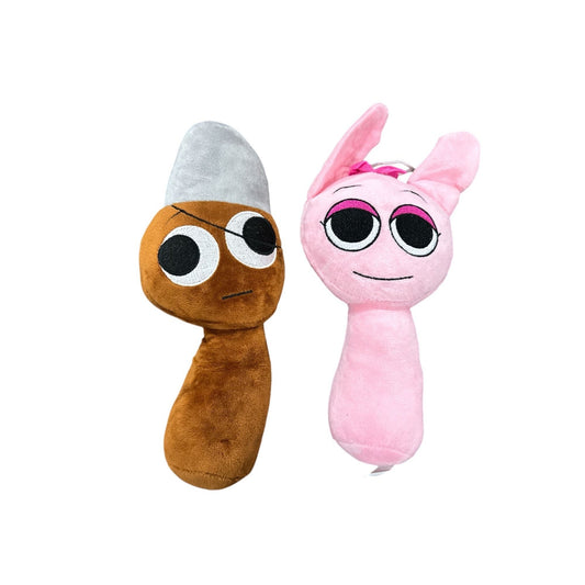 Sprunky Plush Toys 2pcs. - Soft & Cute Game-Inspired Plush For Kids Or Collectors