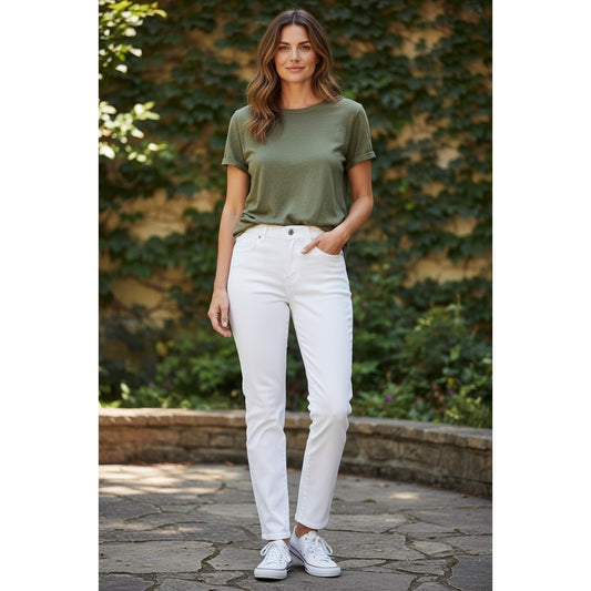 Old Navy White Super Skinny Jeans Size 16 Tall Women's Stretch Denim With Tags