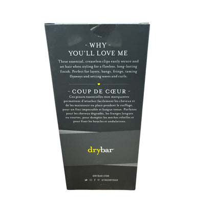 Drybar Tiny Tamers 6 Creaseless Clips For Styling & Flyaway Control