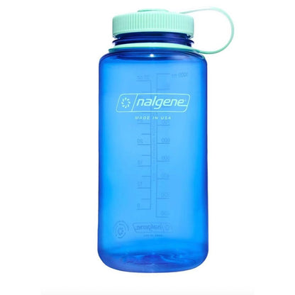 Nalgene 32 Oz (2-pack) Wide Mouth Water Bottles BPA-Free Durable & Leak-Proof Design (Cornflower & Marmalade)