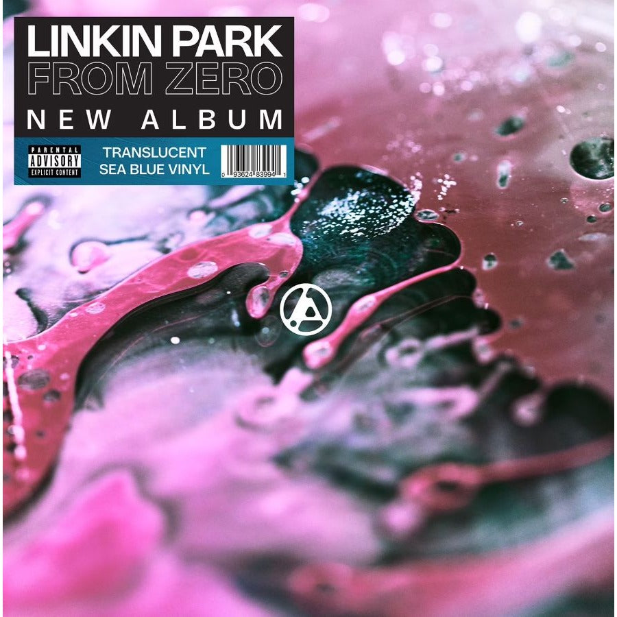 Linkin Park From Zero Translucent Sea Blue Vinyl New Album Sealed Collectible Record