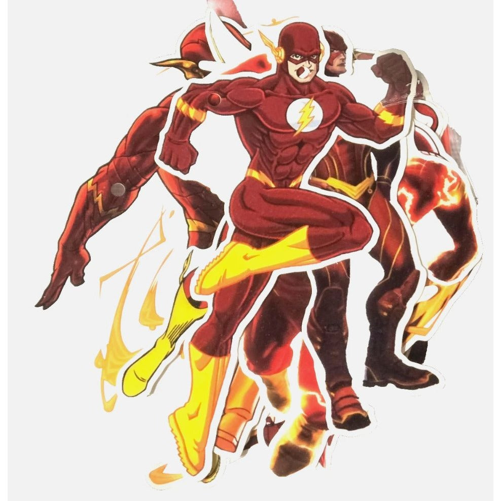 The Flash Birthday Party Decoration Set - Banner, Balloons, Cake Topper Mask & Cutouts