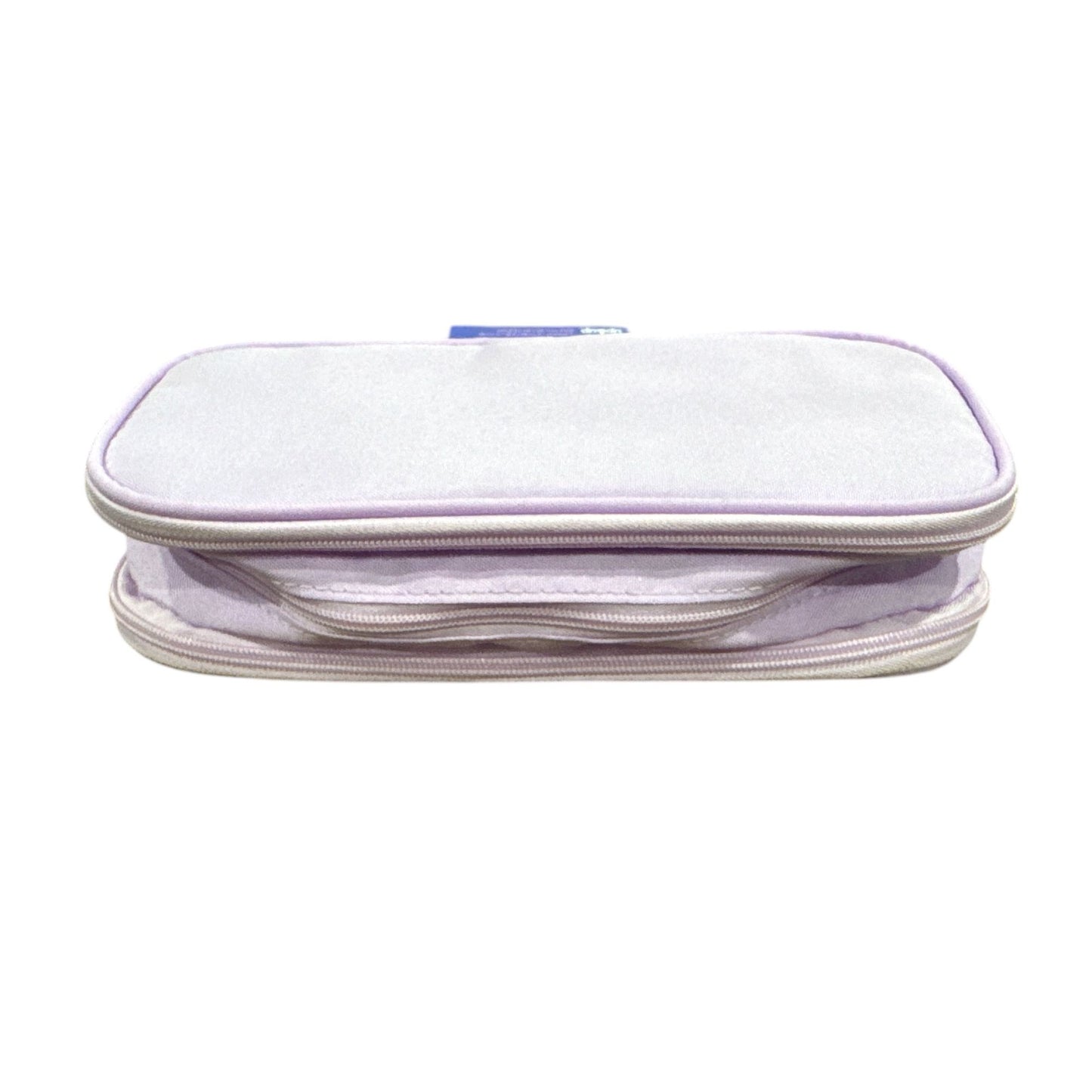 UP&UP Triple Zip Multicompartment Pencil Case Pouch Purple