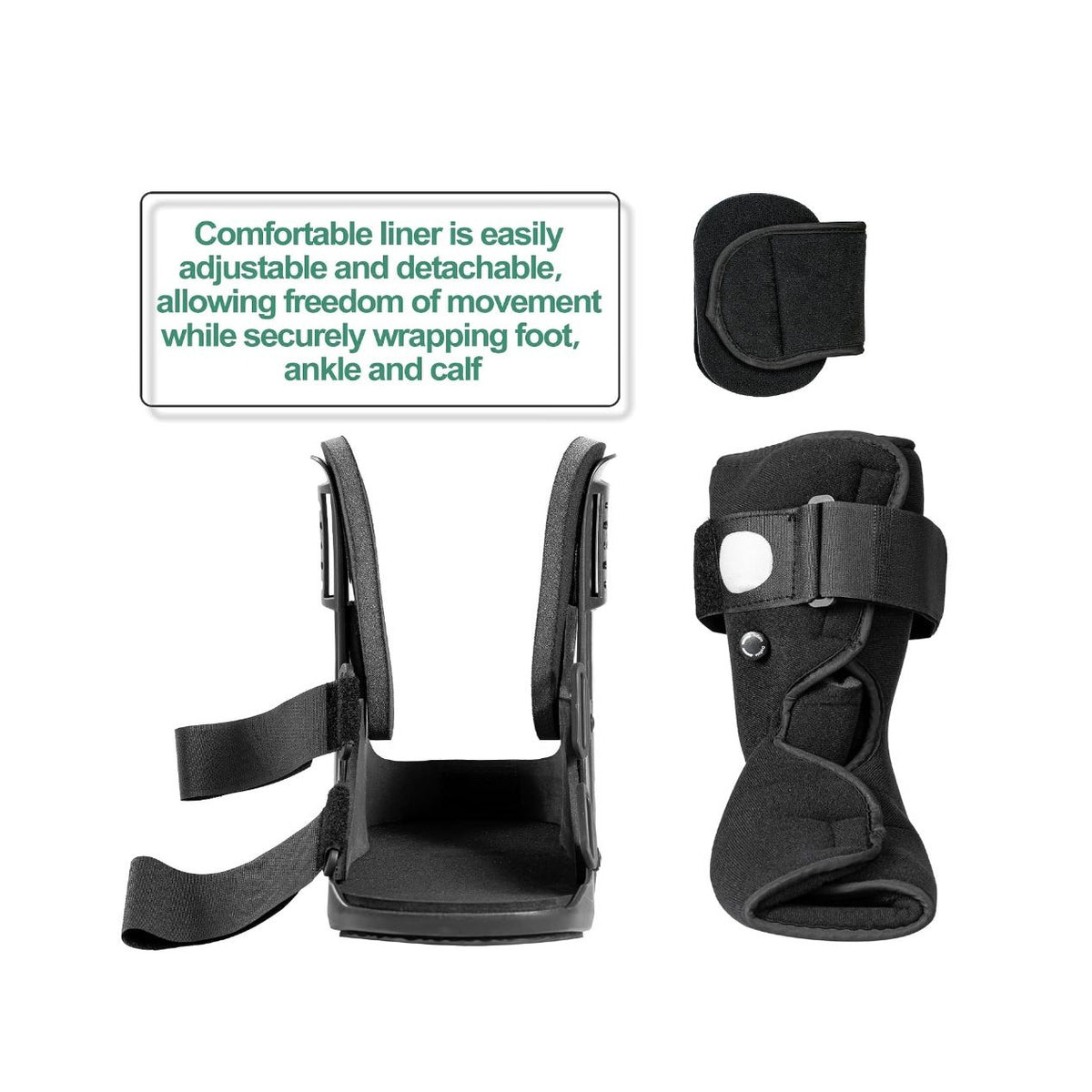 Walking Boot for Broken & Injured Foot, Sprained Ankle, Fracture, L