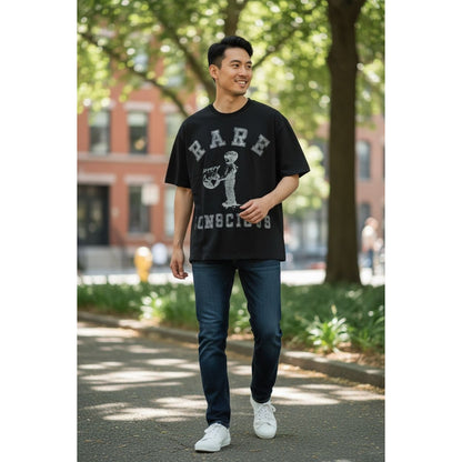 Rare Conscious Revery Mind Graphic T-Shirt Black Cotton Mens M New With Tags