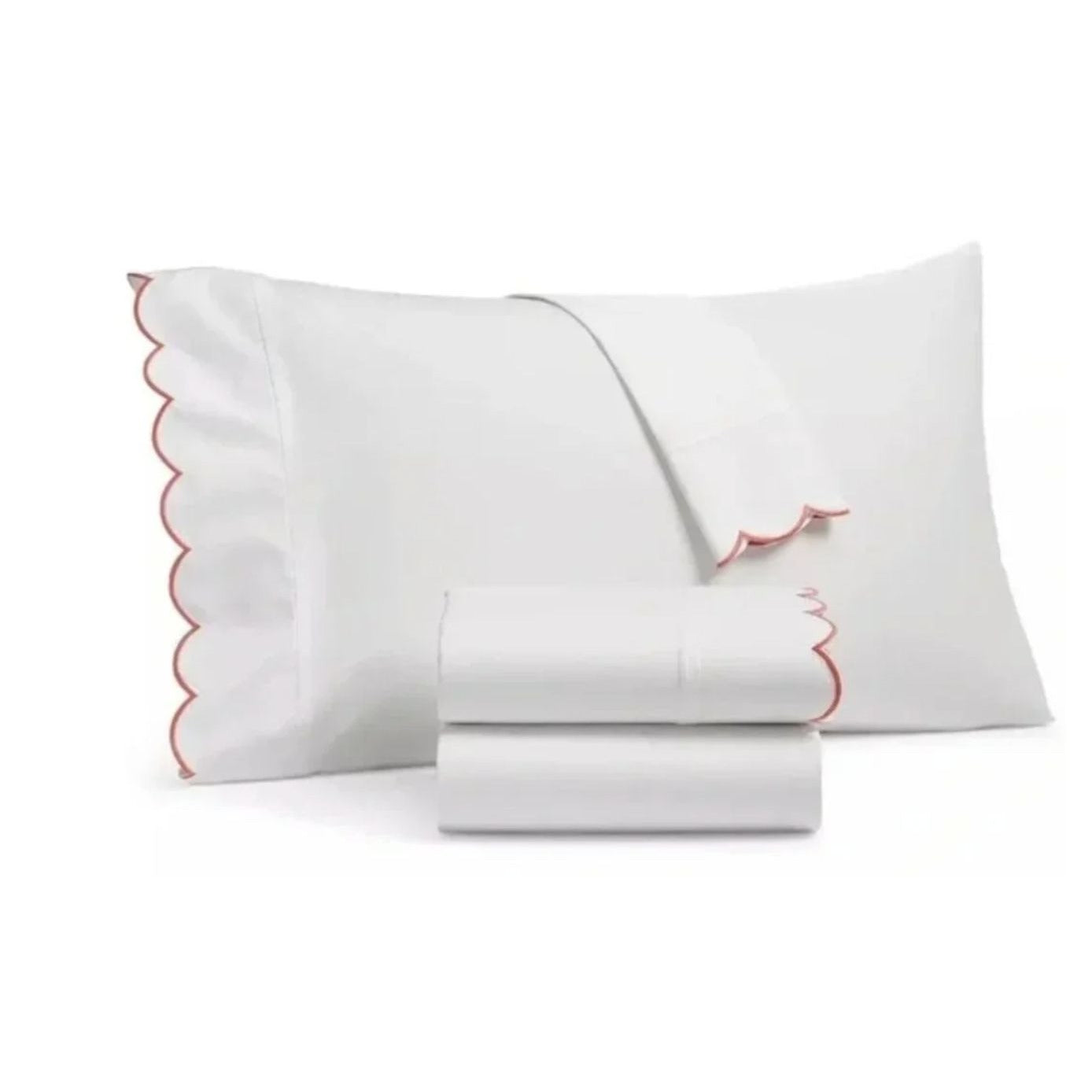 Martha Stewart Collection 100% Egyptian Cotton 400 Thread Count Pillowcases Standard Size
