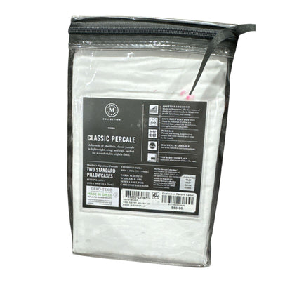 Martha Stewart Collection 100% Egyptian Cotton 400 Thread Count Pillowcases Standard Size