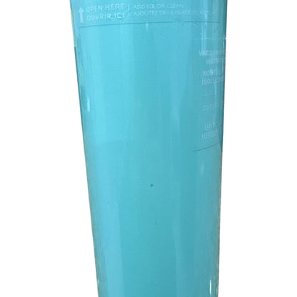 Starbucks 20 Oz Aqua Blue Vacuum Insulated Stainless Steel Water Bottle With Handle