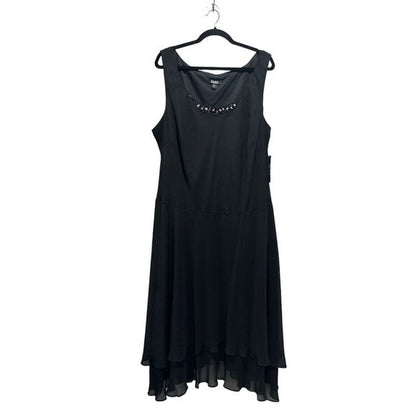 SLNY Women's Black Dress 22W